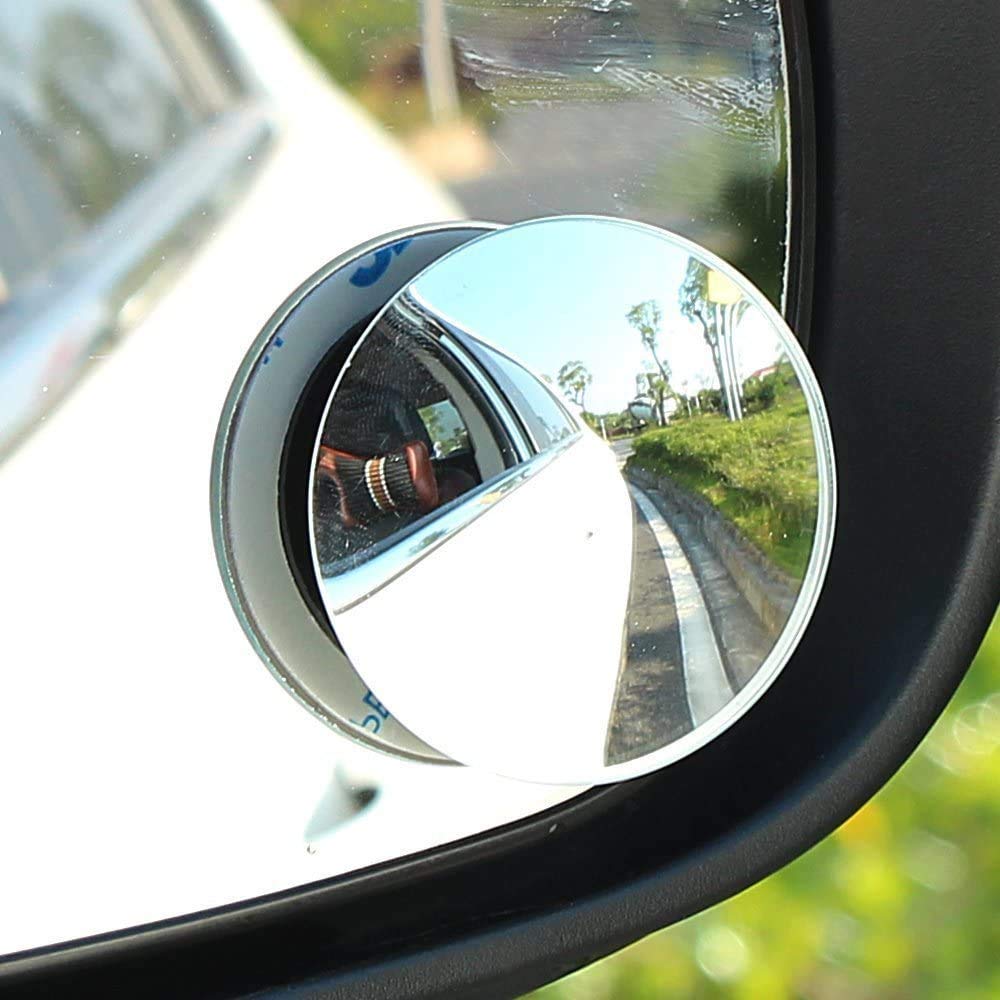 Car Blind-Spot Safety Mirrors (HD Convex – Pair)
