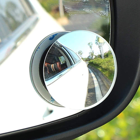 Car Blind-Spot Safety Mirrors (HD Convex – Pair)